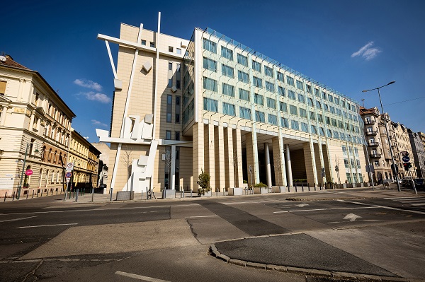 Building C of Corvinus University of Budapest